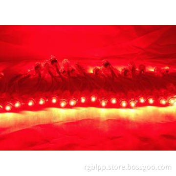 12MM String Light LED Pixel Module , 8mm Staw Hat Yellow LE